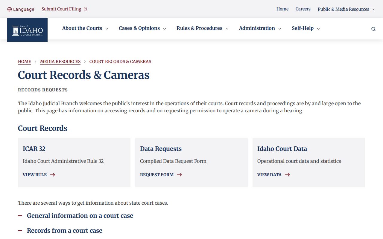 Lewis County criminal court records access guidance
